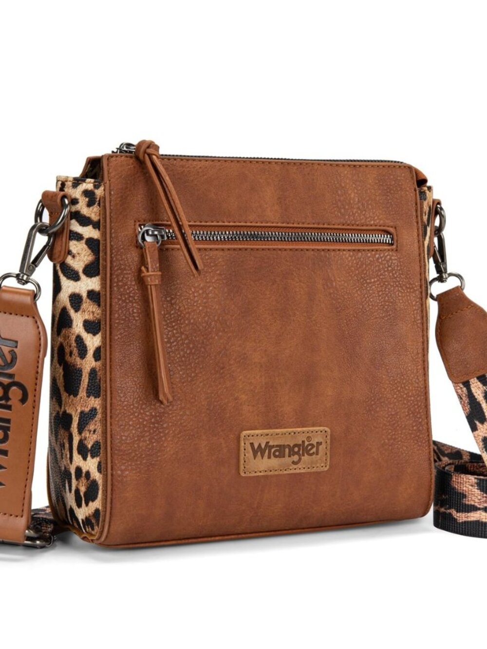 Wrangler Crossbody Purses for Women Vegan Leather Shoulder Bag Handbags